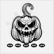 Image result for Scary Pumpkin SVG Free