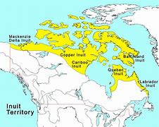 Image result for Inuit Map of Canada