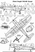 Image result for Vought F4U Corsair Blueprints