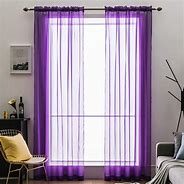 Image result for Purple Lace Curtains