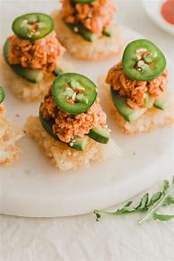 Image result for Crispy Rice Salmon Sushi