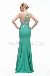 Image result for Green Mermaid Prom Dress