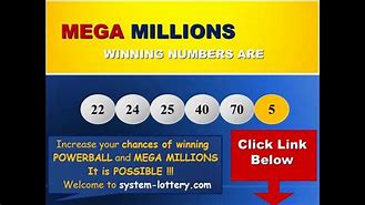 Image result for Mega Millions Past Winning Numbers