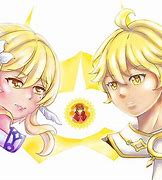 Image result for Genshin Impact Lumine and Aether Fan Art