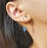 Image result for Blue Stone Earrings