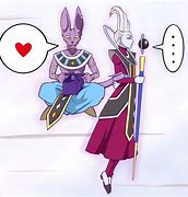 Image result for Whis and Beerus Kiss