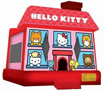 Image result for Hello Kitty Bounce House