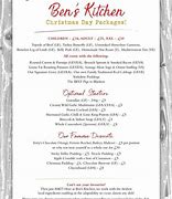 Image result for Ben's Kitchen Menu