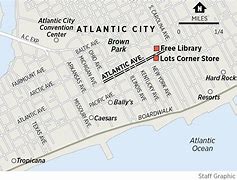 Image result for Map Showing Atlantic City Casinos