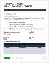 Image result for Project Sign Off Template