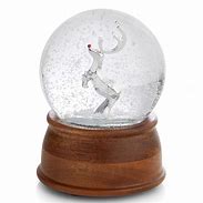 Image result for Retro TV Snow Globe Rudolph