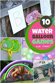 Image result for Water Balloon Party Games