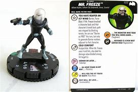 Image result for DC HeroClix Mr. Freeze Nora