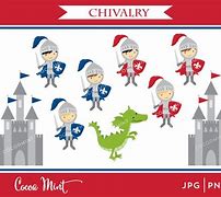 Image result for Code of Chivalry Clip Art