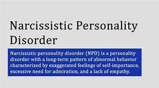 Image result for Narcissistic Personality Disorder Exercises