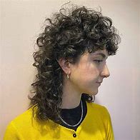 Image result for Curly Mullet Men