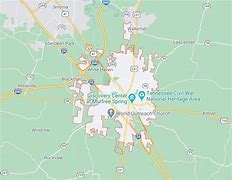 Image result for Printable Map of Murfreesboro TN