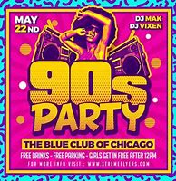 Image result for 80s/90s Party Flyer