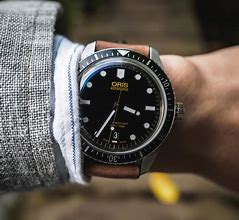 Image result for Oris Red Dial Dive Watch