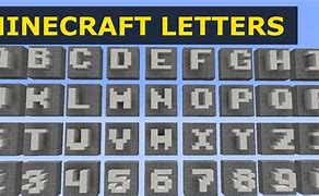 Image result for Minecraft Letter Stickers