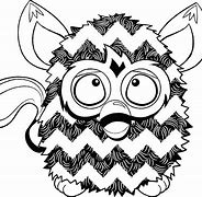 Image result for Furby Never Sleeps Outline