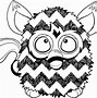 Image result for Furby Never Sleeps Outline