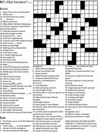 Image result for Printable Art Crossword Puzzles