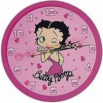 Image result for Betty Boop Wall Clock