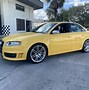 Image result for Yellow B7 Audi RS4