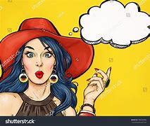 Image result for Pop Art Thought Bubble Girl