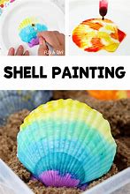 Image result for How to Paint a White Shell