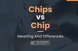 Image result for Chip vs Badge