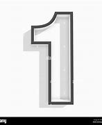 Image result for Number 1 White Background