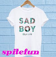 Image result for Boy with Orange T-Shirt Sad