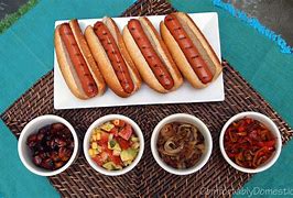 Image result for Hot Dog Condiments