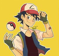 Image result for Ash Ketchum Pokemon Art