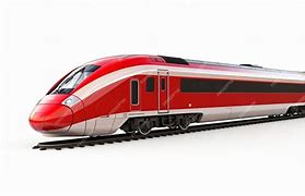 Image result for Red High Speed Train