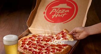 Image result for Pizza Hut Pizza and Beer