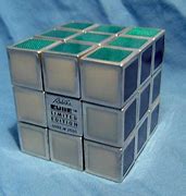 Image result for Silver Rubik's Cube