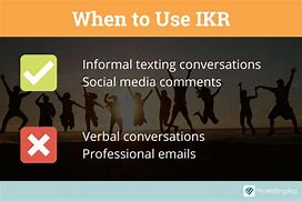 Image result for Ikr Meaning Slang