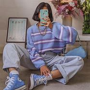 Image result for 90s Art Aesthetic Outfits