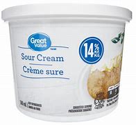 Image result for Great Value Sour Cream