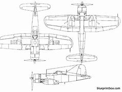 Image result for Vought F4U Corsair Blueprints