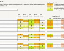 Image result for Skill Matrix Icon