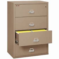 Image result for 4 Drawer Wood Horizontal File Cabinets