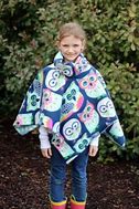 Image result for No Sew Fleece Poncho