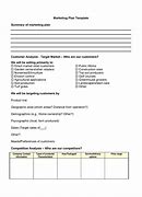 Image result for marketing plan template