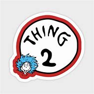 Image result for Thing 1 and 2 Logo