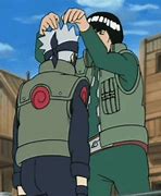 Image result for Guy Sensei and Kakashi