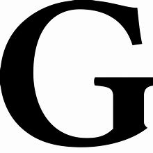 Image result for Letter G Stencil Clip Art